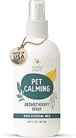 Alfie's Choice Calming Spray for Dogs & Cats - 3.4oz TSA-Friendly Lavender Valerian Mist for Travel, Crate, Vet Visits - Made in USA