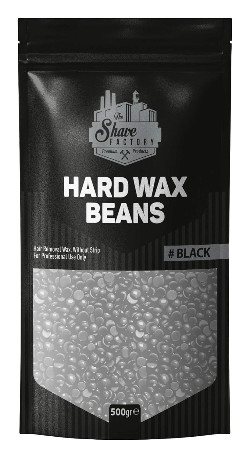 The Shave Factory – Hair Removal Hot Wax (Hard Wax Beans Black) The Shave Factory – Hair Removal Hot Wax (Hard Wax Beans Black)