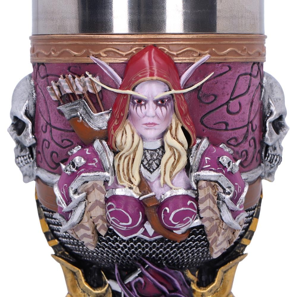 Nemesis Now World of Warcraft, gobelet fantaisie à collectionner, produit sous licence officielle Wow, Sylvanas