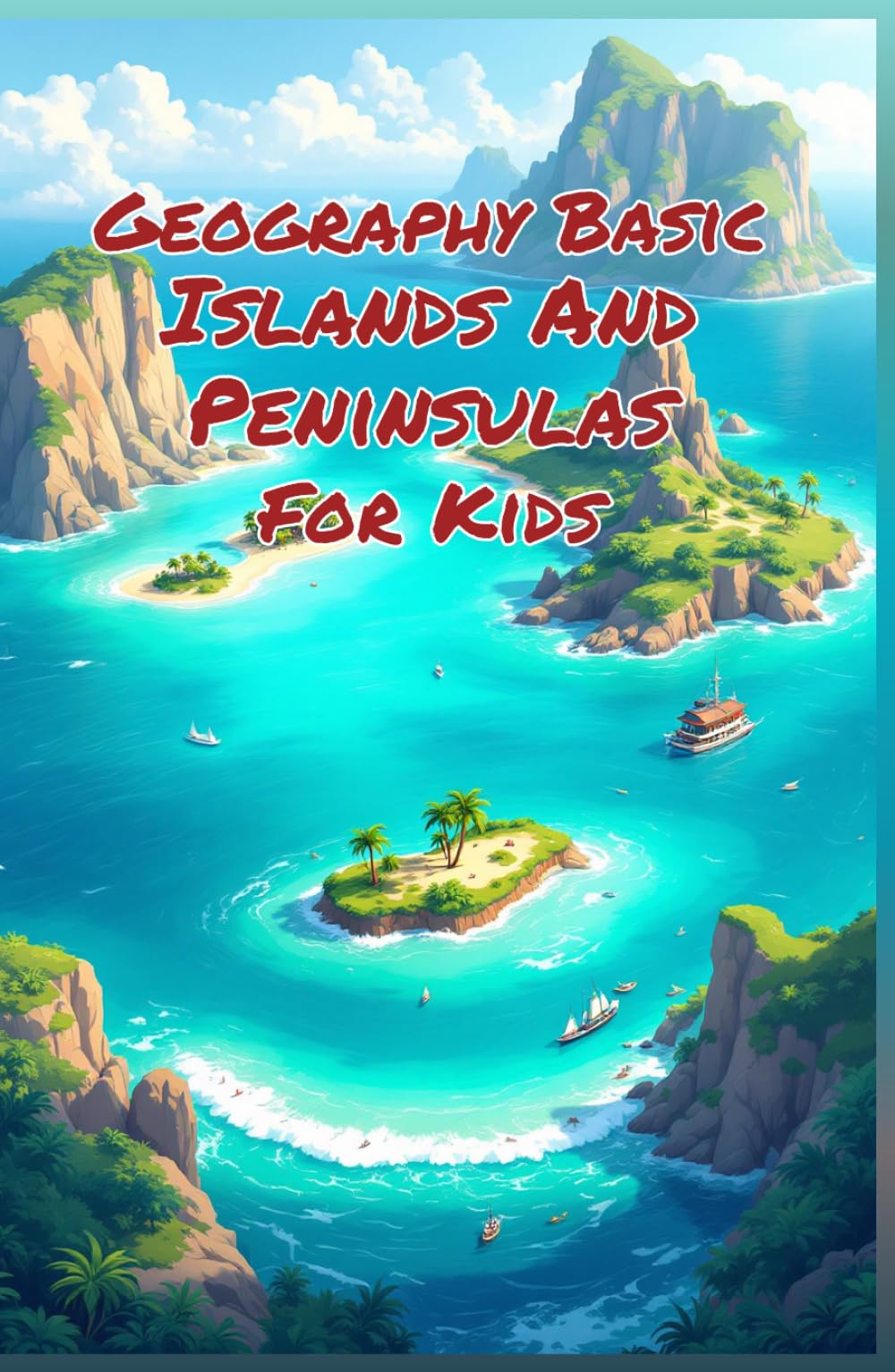 Geography Basic Islands and Peninsulas for Kids: Explore Landforms, Ocean Territories, Ecosystems, and Cultures Around the World for Grades 2–4 (Geography Book For Kids)