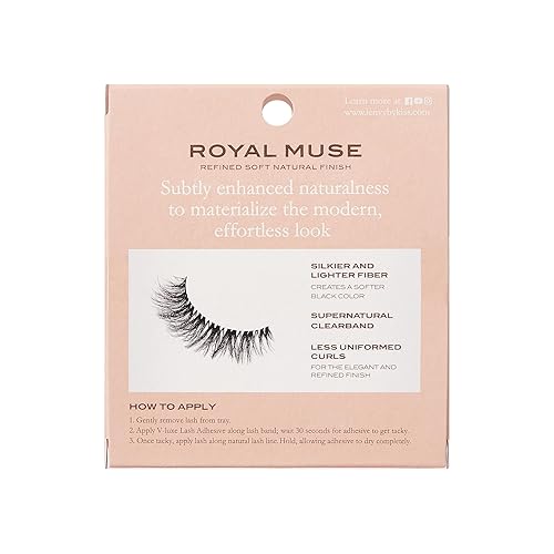 Miniatura 8 de VLuxe Pestañas postizas, pestañas lujosas de seda real, pestañas esponjosas, volumen y rizo súper naturales, ligeras y cómodas (precioso)