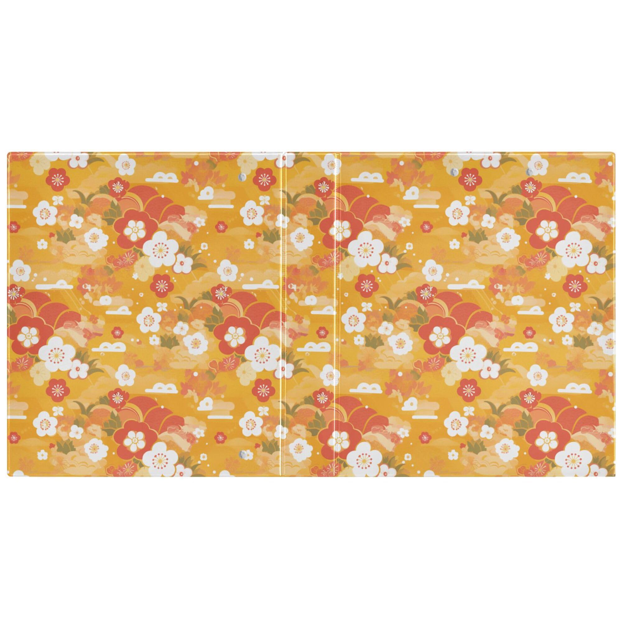 Raccoglitore ad anelli rotondi da 2,5 cm e mezzo con copertina tascabile, confezione da 1/2 raccoglitori universitari per studenti con copertina rigida