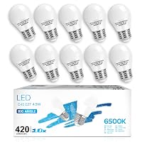 Aigostar Lampadine LED E27 5W Luce Bianca Fredda 6500K 420 Lumen