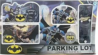 لعبة موقف سيارات الابطال الخارقين من Next Store ، مجموعة تركيب DIY مع سيارة، هدية مثالية للأطفال والأولاد من عمر 3 سنوات فأكثر، لمحبي الأبطال الخارقين.