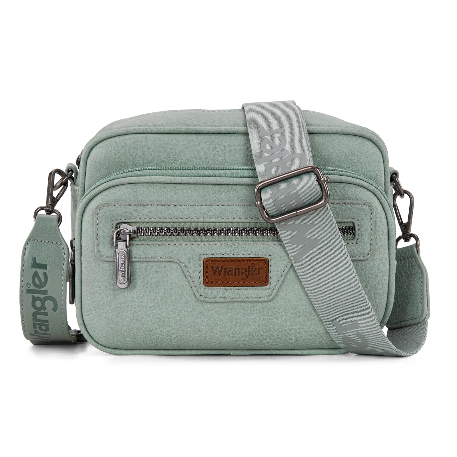 Wrangler Crossbody Bag for Women Multi Pocket Crossover Bag Shoulder Pursea with Adjustable Strap