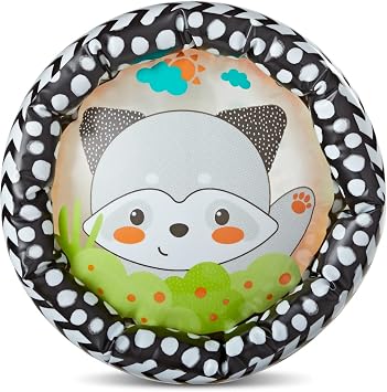 Infantino Jungle Peek & Roll Activity Toy Crawling Fun, 6+ Months