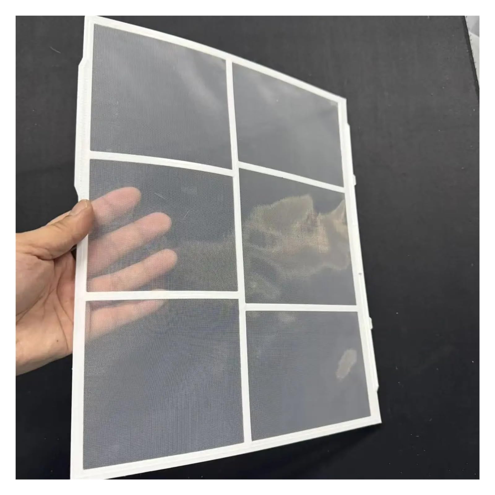 2 Unids/set, Compatible Con Fujitsu, 35,5X29,5 Cm 9304097013, Filtro De Aire Acondicionado Personalizado, ASG-17FSBQ De Pantalla Antipolvo De Tipo Dividido Único