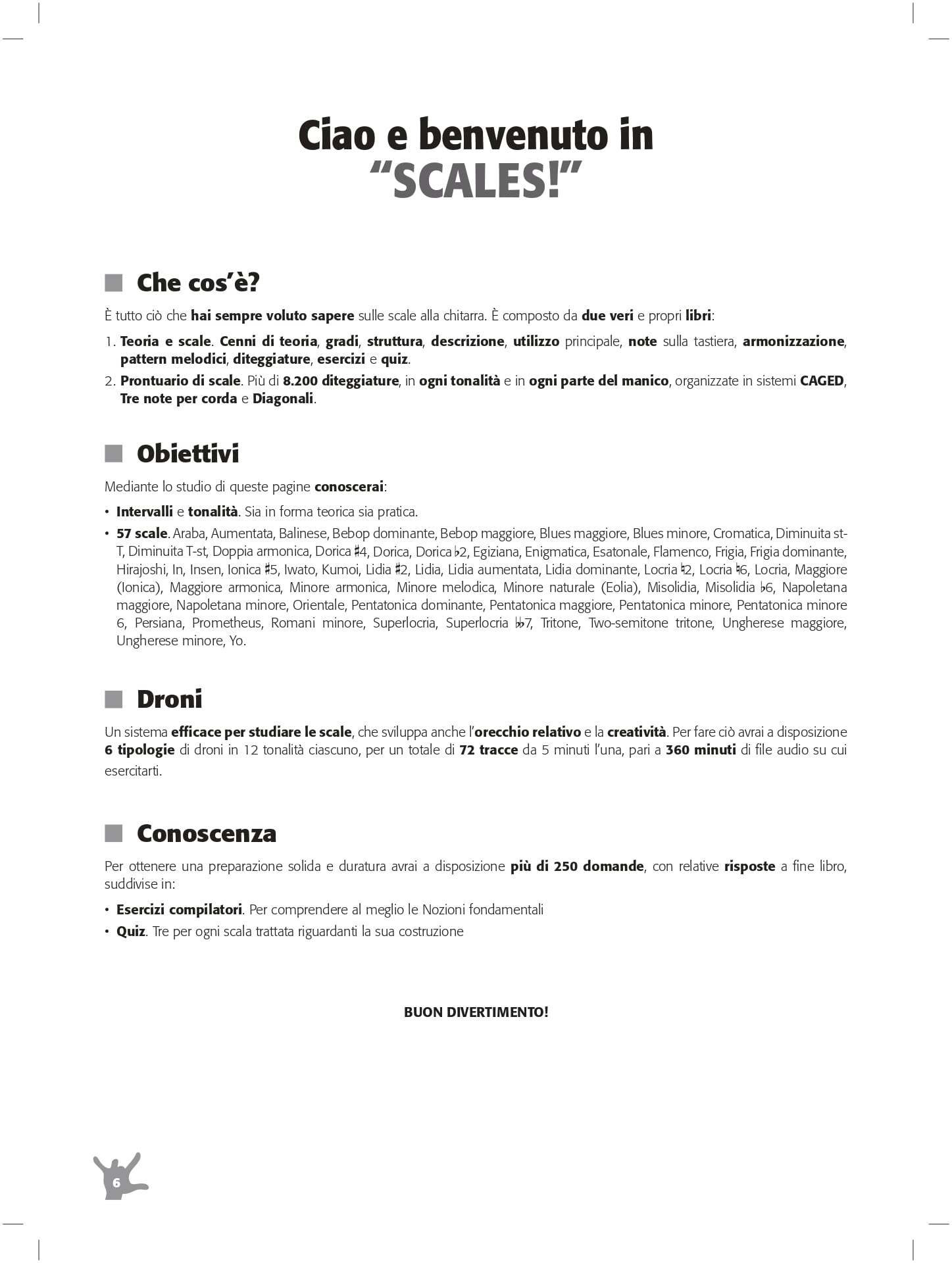 Scales! Con audio in download
