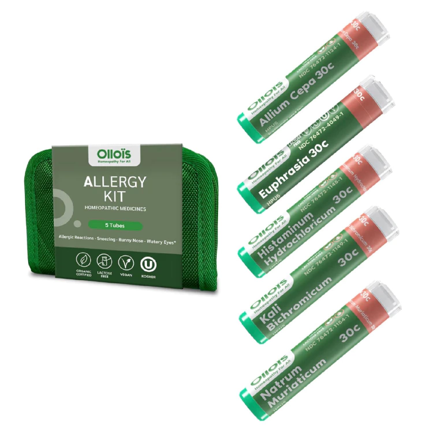 OLLOIS Allergy Kit - 5 Tubes