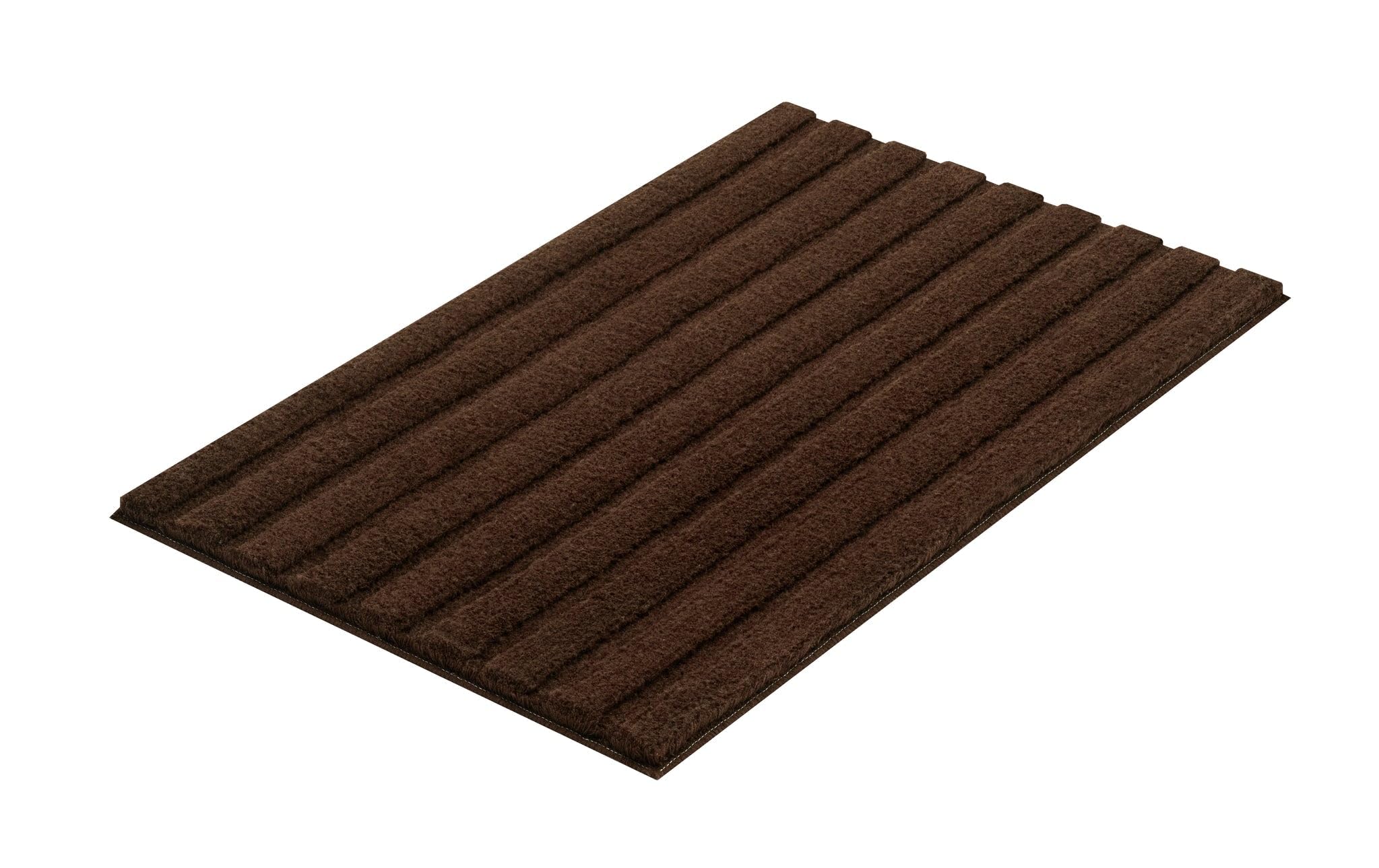 Kleine Wolke Badteppich Cord Nussbraun 60 x 100 cm
