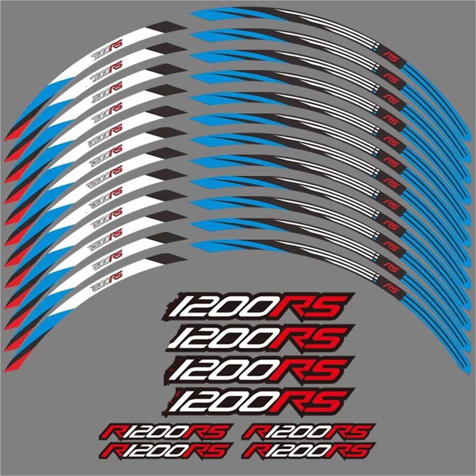 Motorcycle Wheel Stickers for BMW R1200R R1200 R 1200 1200R