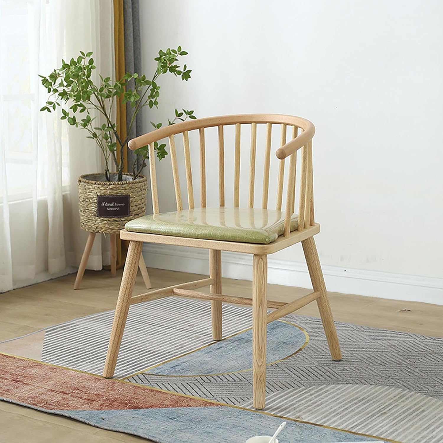 Chaise salle à manger bois massif ergonomique contre mal de dos
