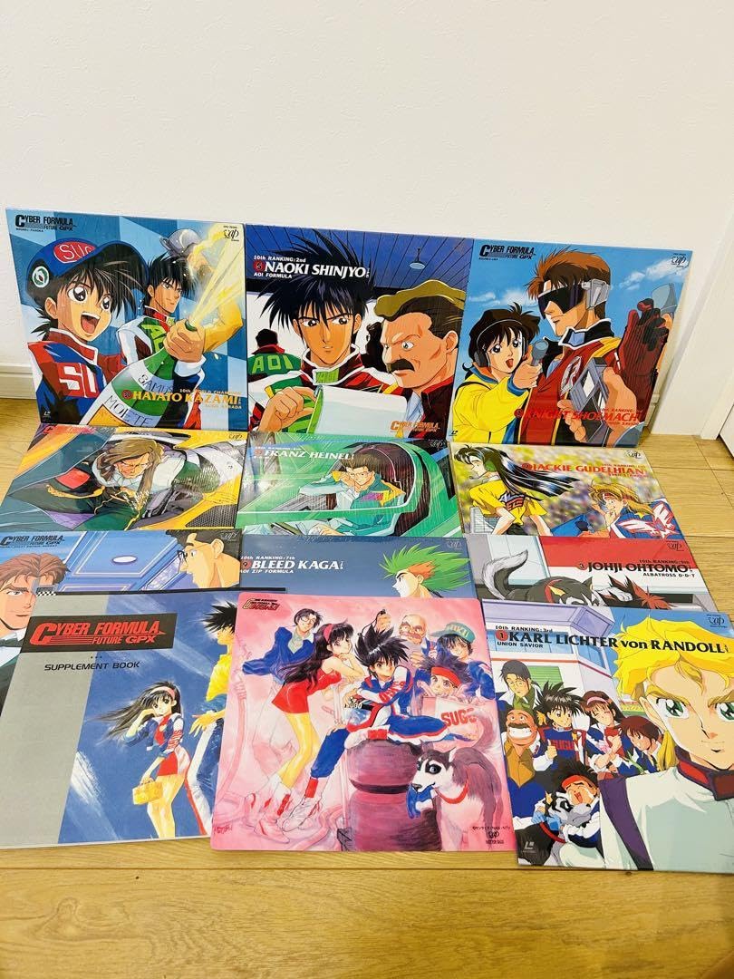 Amazon.co.jp: レーザーディスク 新世紀GPXサイバーフォーミュラ