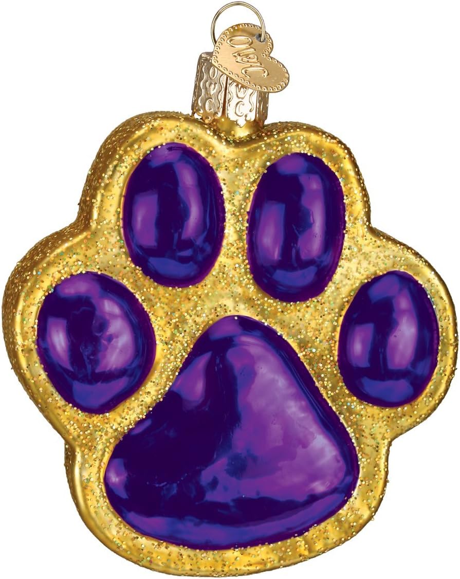 Old World Christmas Puppy Love Glass Blown Ornament for Christmas Tree, Handcrafted Holiday Decoration, Pet Collection