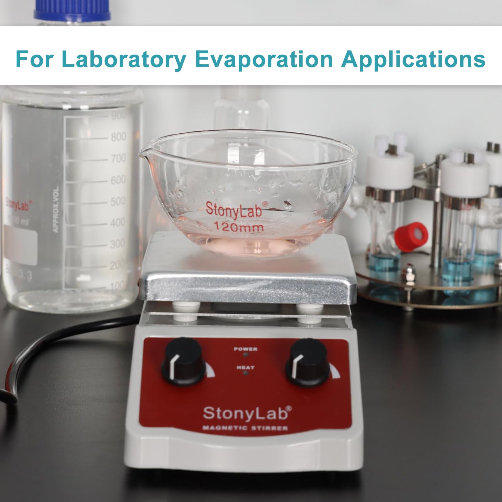 StonyLab Evaporating Dish - Borosilicate Glass -6