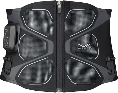 SIXPAD Core Belt 2/Core Belt 2 Controller Set Black, M + Leg Belt 2/Belt 2 Controller Set S-M