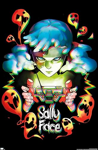 Trends International Sally Face - Póster de pared de fantasmas