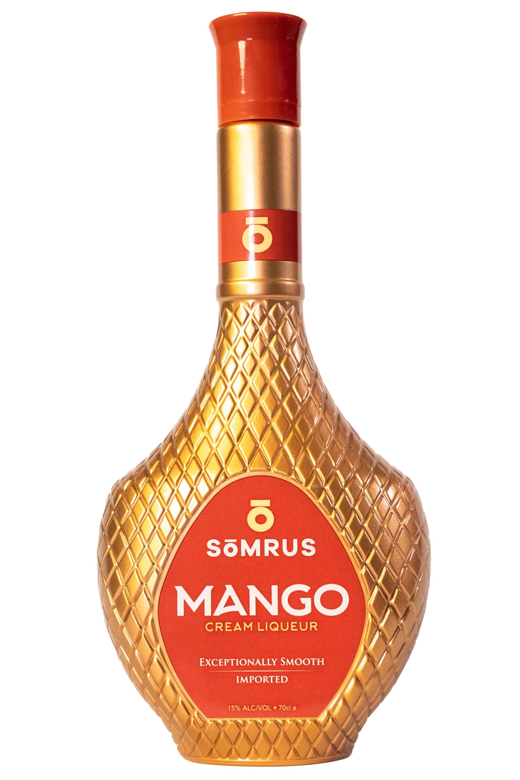 Somrus - Mango Cream Liqueur - Hand-Crafted Rum, Real Dairy & All-Natural Flavours - 15% ABV, 70cl