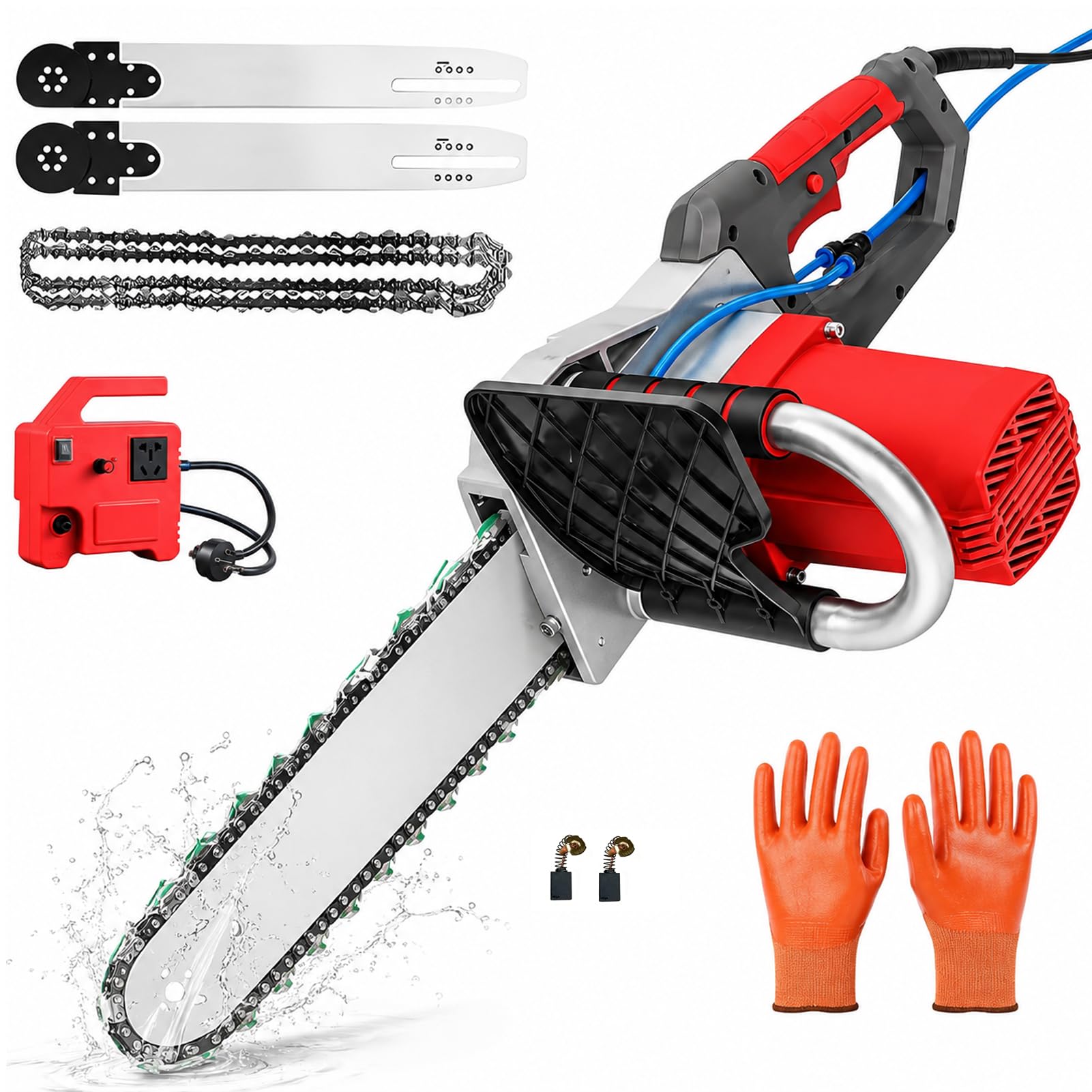 5800W/6500W Electric Concrete Chain Saw, Handheld Wall Cutter Machine