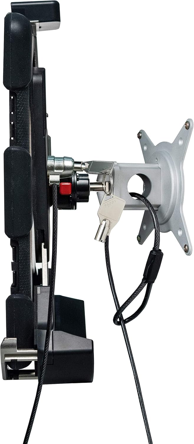 Nеw Dеаl Universal Tablet Holder - CTA Tri-Grip Tablet Security Clasp with Quick-Connect Base and VESA Mount for iPad 7th/ 8th/ 9th Gen 10.2, Galaxy Tab S4 10.5”, and 7-13 Tablets (PAD-TGSK) Bеѕt Cуbеr Mоndау 🔥 Universal Tablet Holder - CTA Tri-Grip Tablet Security Clasp with Quick-Connect Base and VESA Mount for iPad 7th/ 8th/ 9th Gen 10.2, Galaxy Tab S4 10.5”, and 7-13 Tablets (PAD-TGSK)