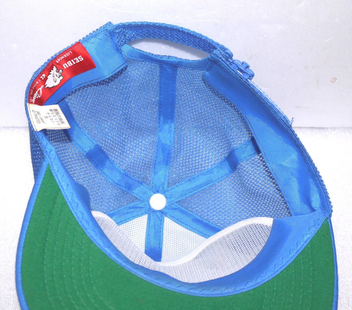 Amazon.co.jp: 西武ライオンズ メッシュ キャップ 当時物 CROSS社