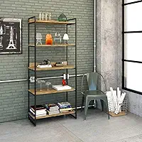 Estante Multiuso 5 Prateleiras 187x80cm Estilo Industrial