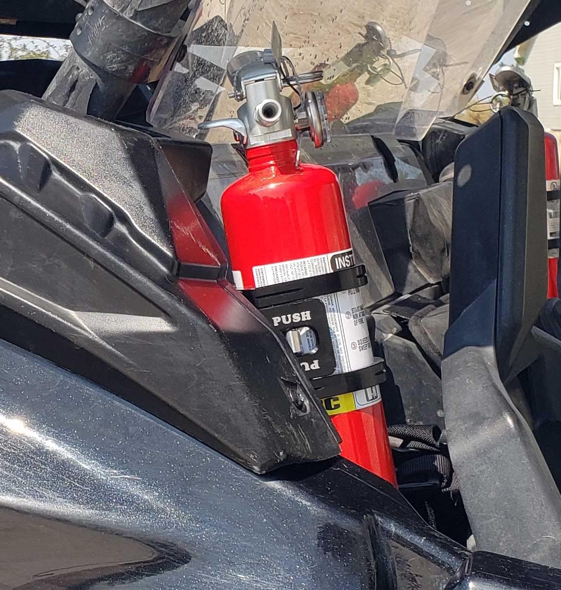 TEK208™ Fire Extinguisher Mount, for use with Can-Am™ Maverick X3