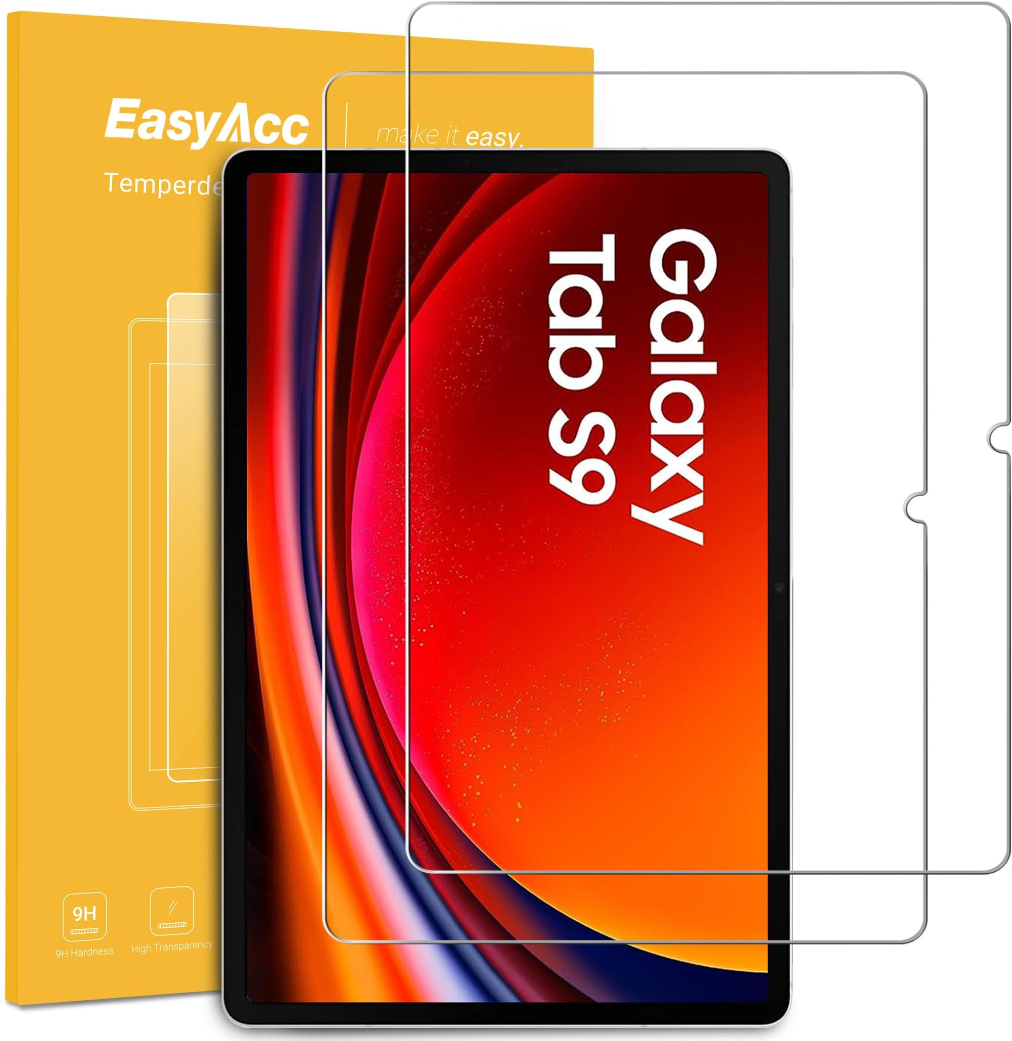 Samsung Galaxy Tab S7 Schutzfolie Test Gerutek 2 Stück Schutzfolie für Samsung Galaxy Tab S9 FE/Tab S9/ Tab S8