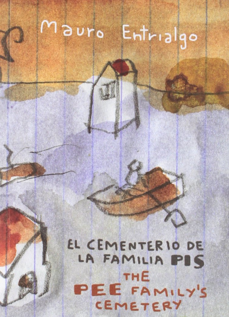 Cimetière de la famille Pis album jeunesse humour fantastique livre illustré bilingue