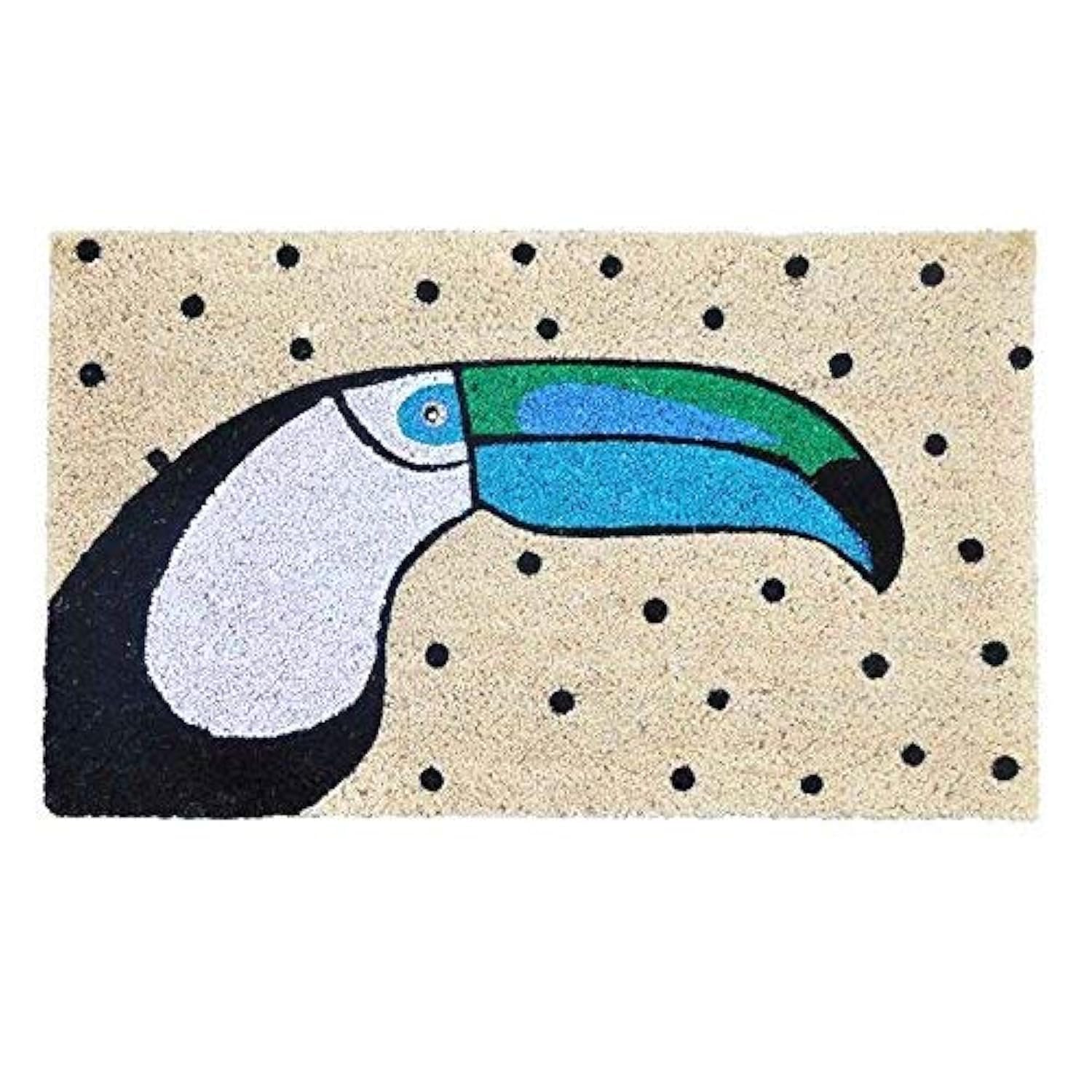 Bombay Duck Toucan Door Mat, Multi-Color