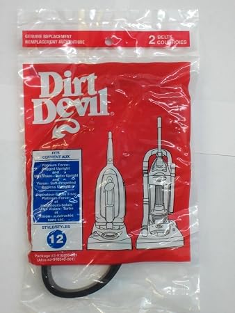 Royal Dirt Devil Style 12 Vacuum Belts 