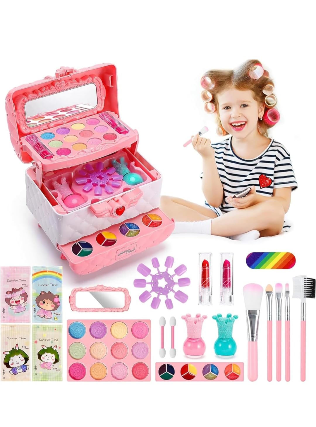 P SQUARE Makeup kit for Girls (Suitcase) (B0DHGX4WR4) Amazon Price History, Amazon Price Tracker