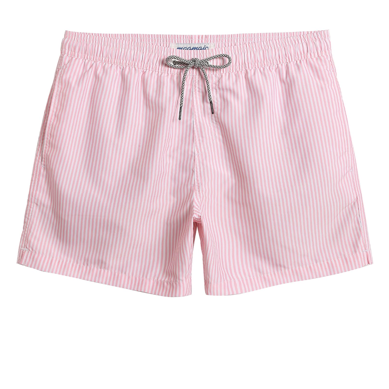 maamgic Mens Swim Trunks 5 Inch with Mesh Liner Breathable for Beach