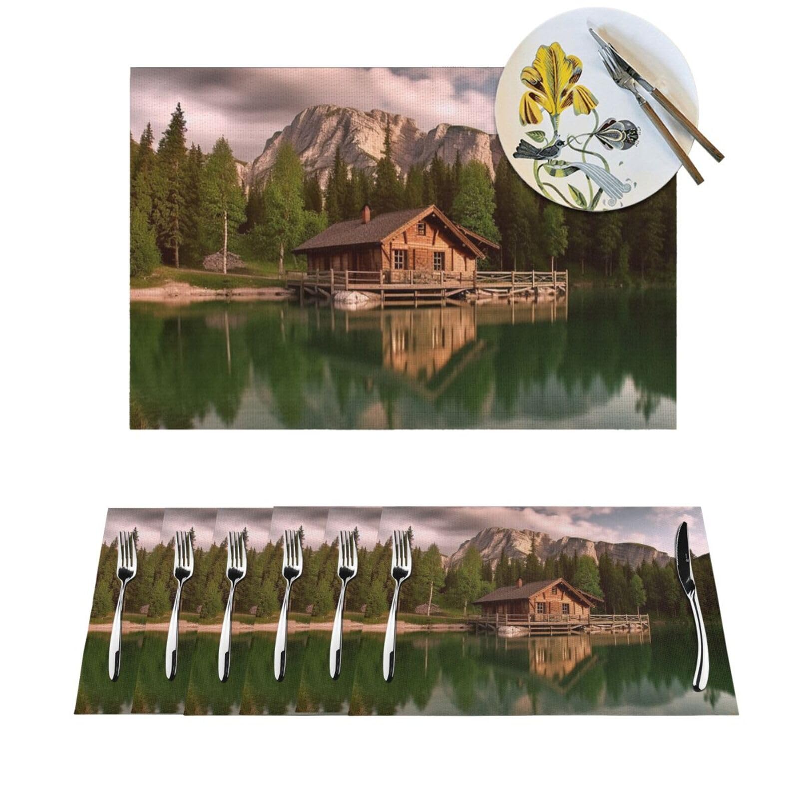 Sets de table PVC résistants à la chaleur pour sublimer vos repas de cuisine et salle à manger