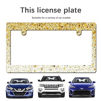 Amazon.co.jp: ナンバーフレーム ナンバープレートフレーム