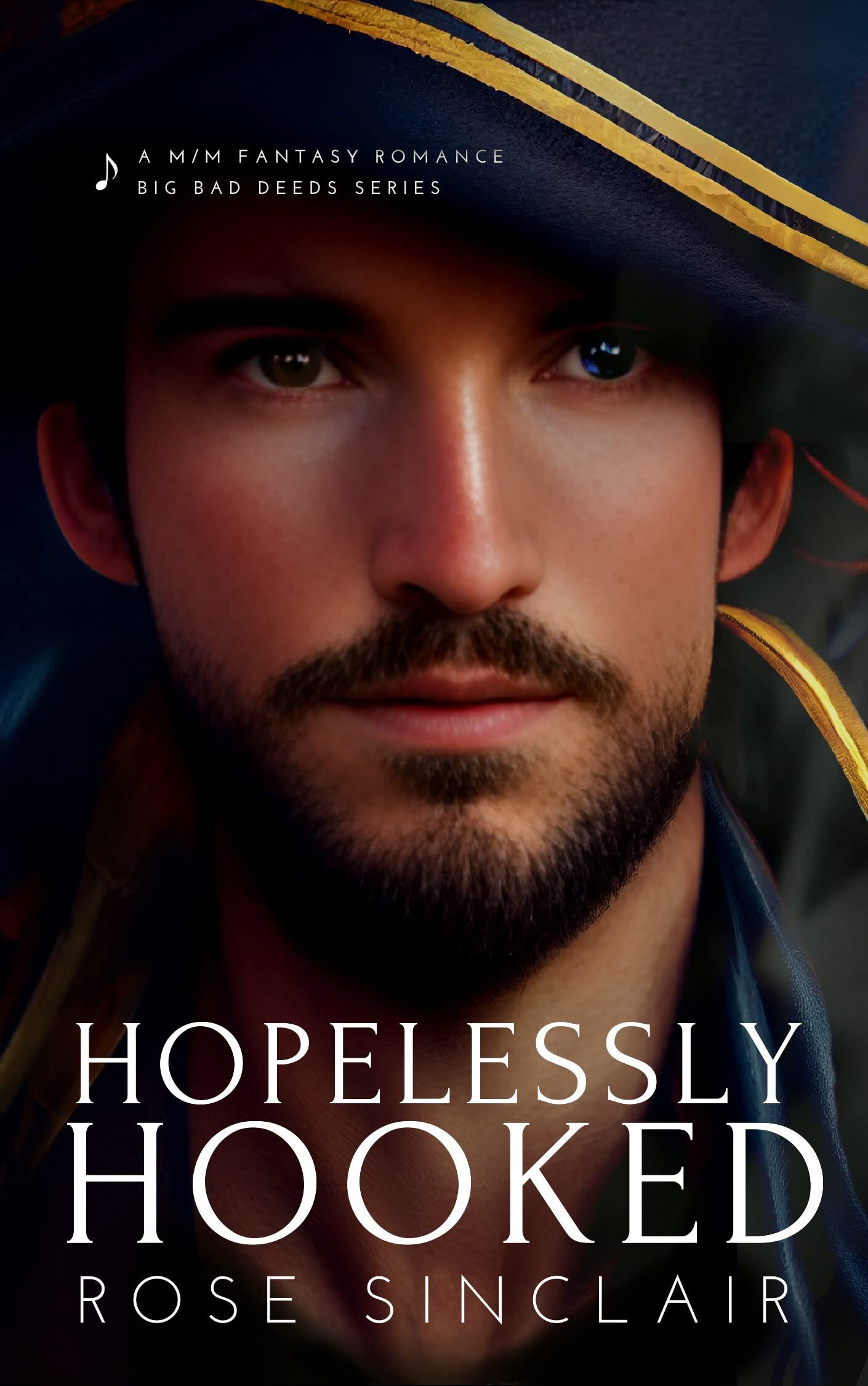 Hopelessly Hooked: A Fated Mates Queer Fairytale Romance (Big Bad Deeds Book 1)