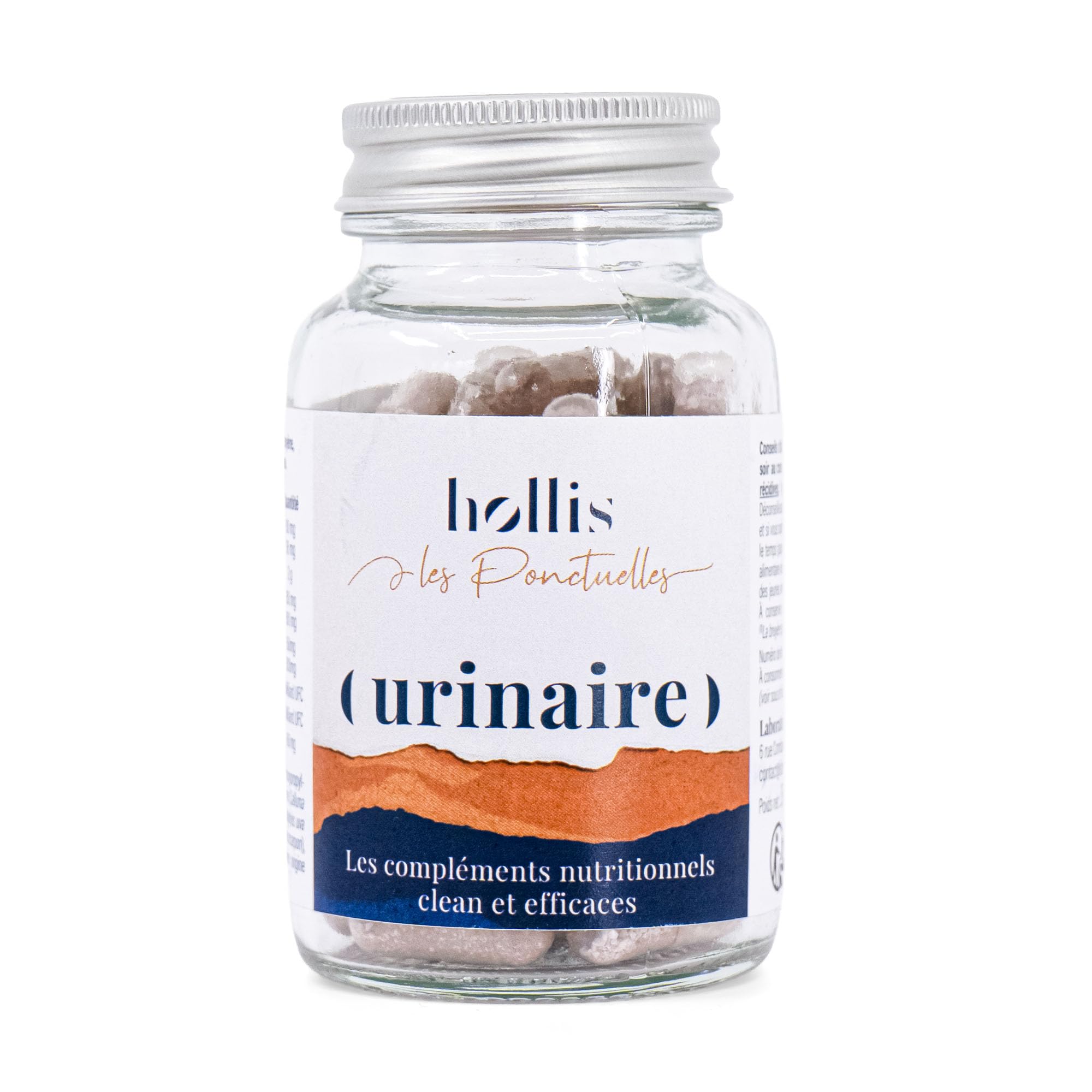 Hollis Complément alimentaire Urinaire 60 gélules | D-Mannose 2g, Bruyère et Busserole, Lactobacillus reuteri et acidophilus, Cranberry avec PAC