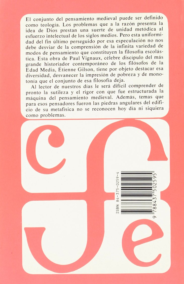 El pensamiento en la Edad Media