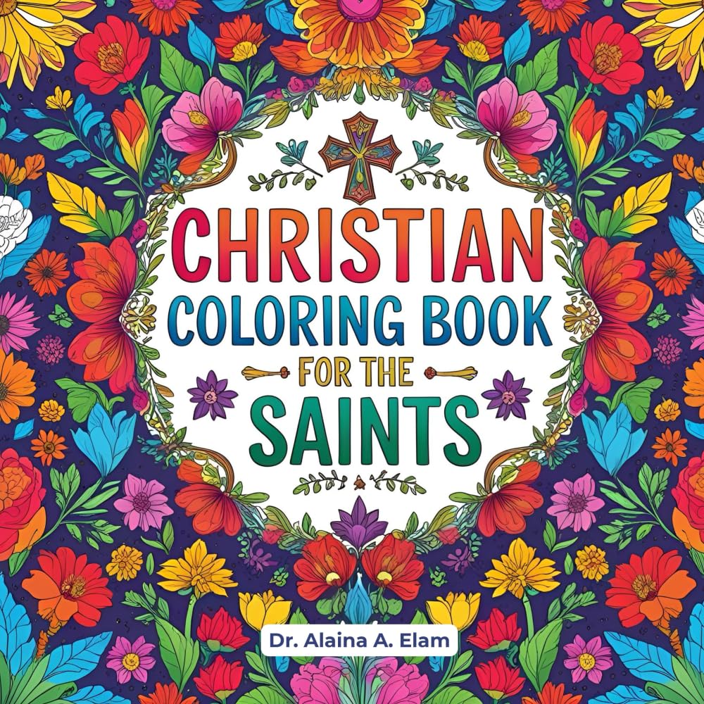 Christian Coloring Book for the Saints