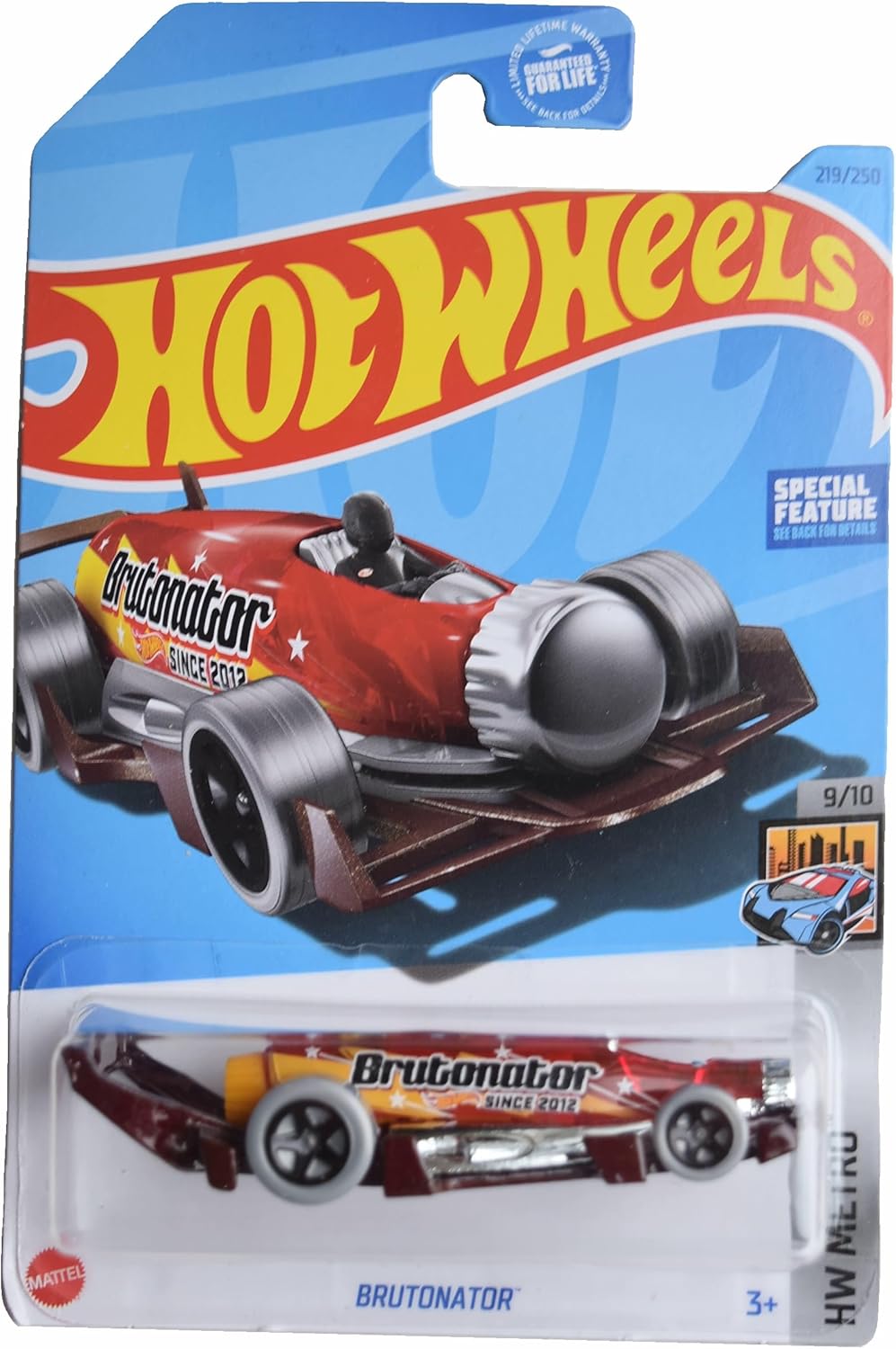 Hot Wheels Brutonator, HW Metro 9/10 [red] 219/250