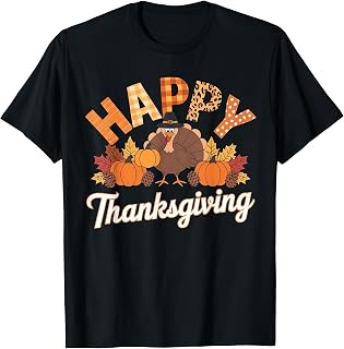 Happy Thanksgiving Funny Turkey Family Dinner Thanksgiving T-Shirt