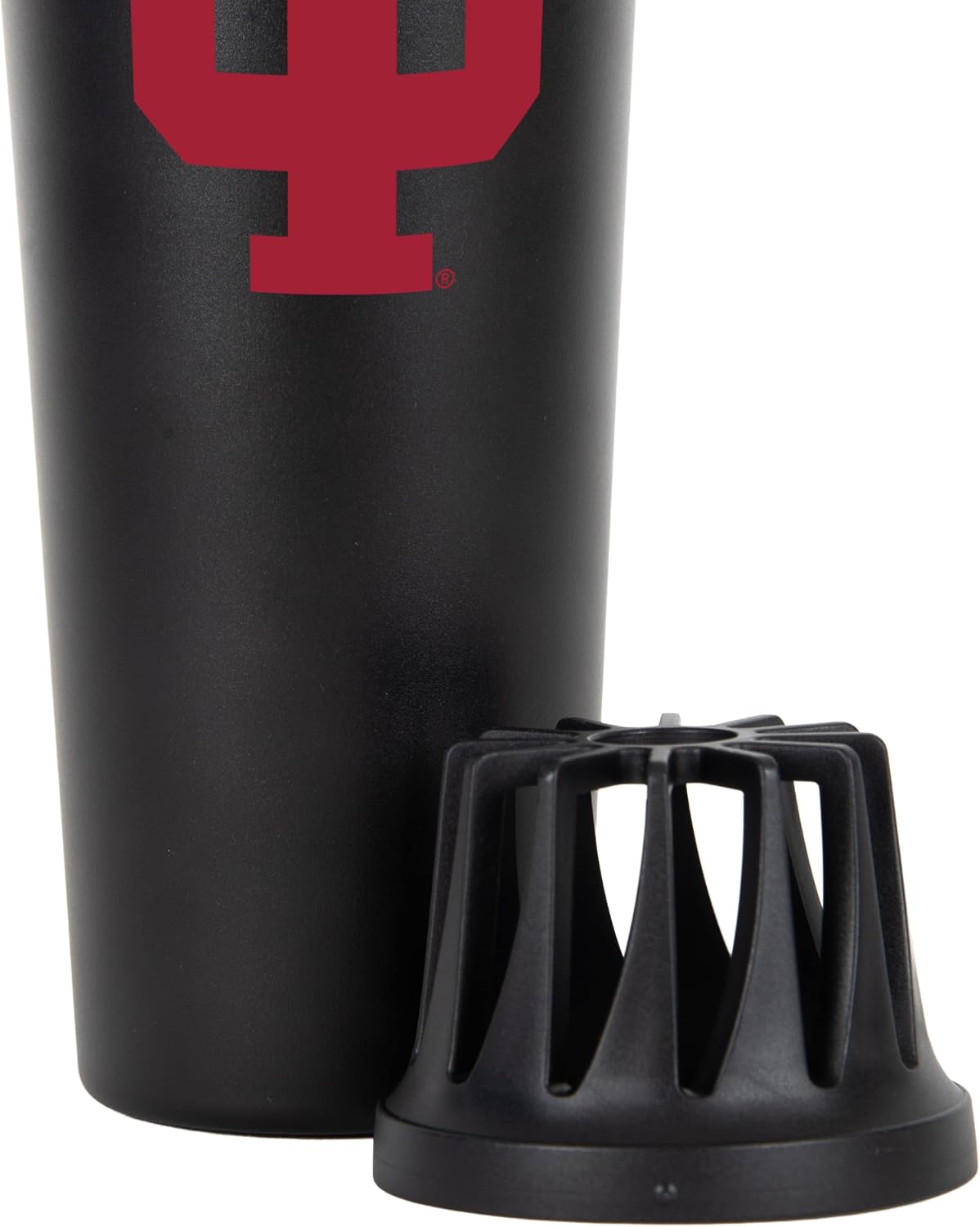 FANMATS NCAA 26 oz Stainless Steel Shaker Bottle — Leak-Resistant Flip-Top Lid | Sleek Team Design | Built-In Mixing Screen