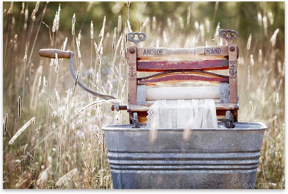 Antique Wringer Washer Laundry Room Decor, Americana Fine Art Photography Print, Laundry Room Art