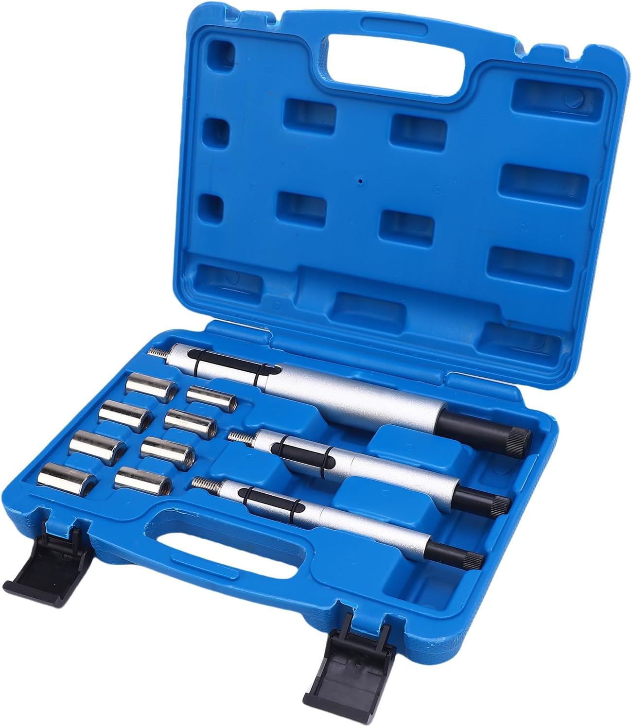 Clutch Alignment Tool Kit, 11 Pcs Set Universal Fit with 3 Spindles 8 Adapters for Car Light Truck SUV