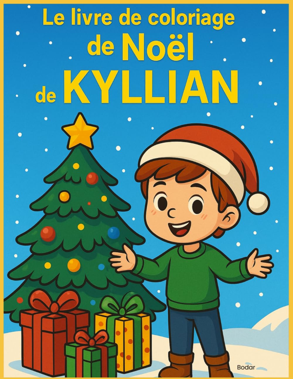 LE LIVRE DE COLORIAGE DE NOËL DE KYLLIAN