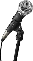 Vista 10 de Kit de rendimiento profesional en escenario Shure SM58 Pro XLR con micrófono dinámico cardioide de 4,6 m, cable XLR-XLR, soporte, clip A25D y bolsa