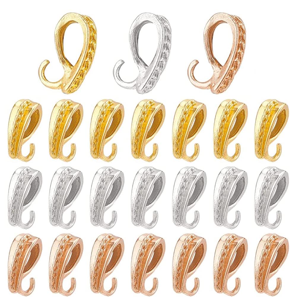 Set 36 Connettori Per Ciondoli - Ganci In Ottone Per Gioielli Fai Da Te - Foto 9