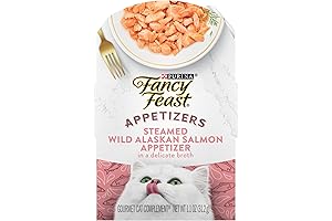 Fancy Feast Appetizers Light Meat Tuna with Scallop Topper