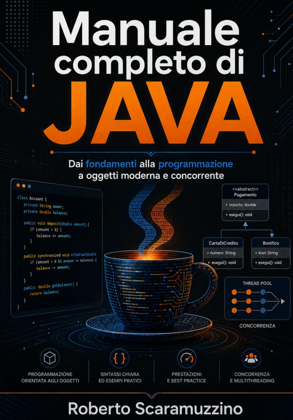 Manuale completo di JAVA: Dai fondamenti alla programmazione a oggetti moderna e concorrente (Elettronica. Manuali e Laboratori)