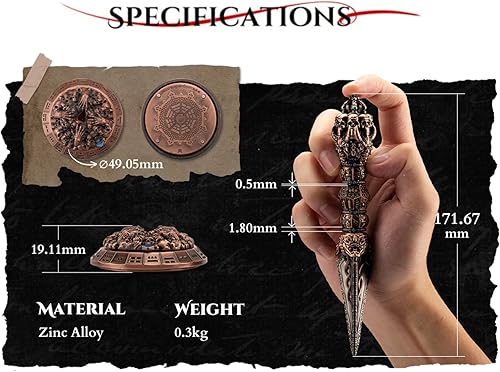 Miniatura 9 de Juego de dados de calavera, dados de metal DND, dados poliédricos de calavera D&D, juego de dados poliédricos con dados DND, dados poliédricos para